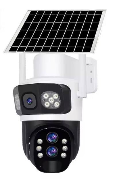 Камера відеоспостереження UKC V380pro 4G з акумулятором бінокулярна на сонячній батареї (2471902779) Камера відеоспостереження UKC V380pro 4G з акумулятором бінокулярна на сонячній батареї (2471902779)