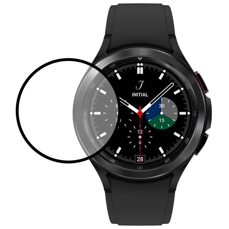 Плівка полімерна 3D full glue для Samsung Galaxy Watch 4 46 мм Чорний (00000050413_1)