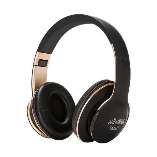 Навушники бездротові Wireless ST-17 з акумулятором MP3 плеєр/FM радіо (MG-01808)