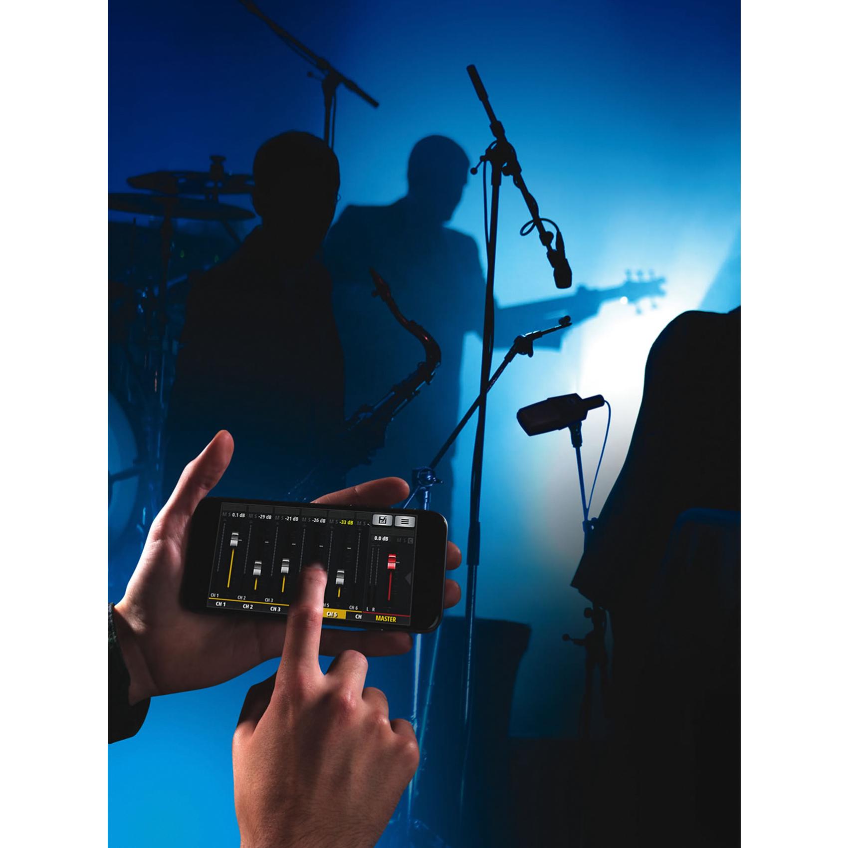 Цифровой микшерный пульт Soundcraft Ui12 - фото 6 Цифровой микшерный пульт Soundcraft Ui12 - фото 6