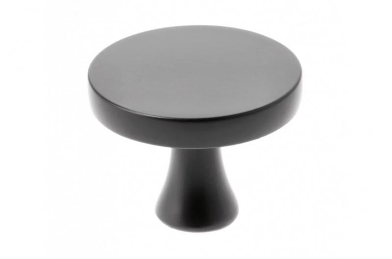 Мебельная ручка-кнопка GTV DUNE Черный матовый (GZ-DUNE-1-20M)