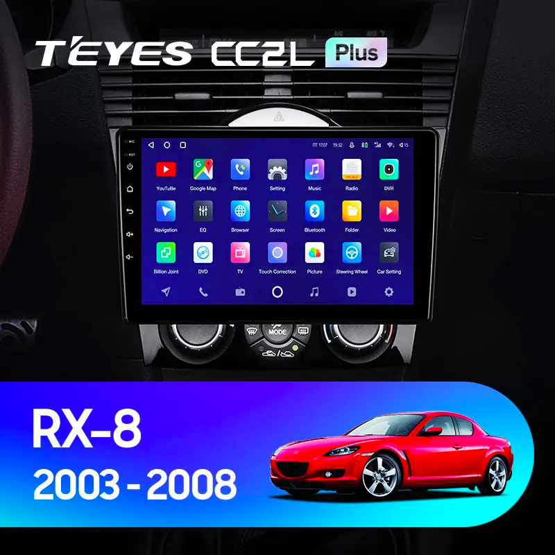 Автомагнітола штатна Teyes CC2L Plus 2/32 для Mazda RX-8 SE 2003-2008 Android (1792917598) - фото 3