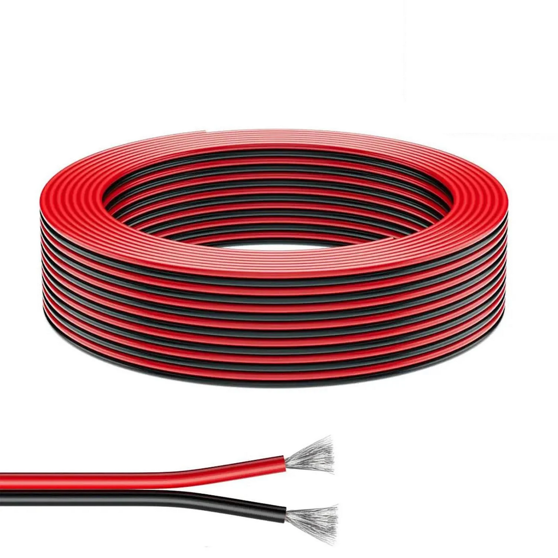 Провід екстрам'який силіконовий подвійний Premium 16AWG 2x1,25 мм2 бухта 200 м