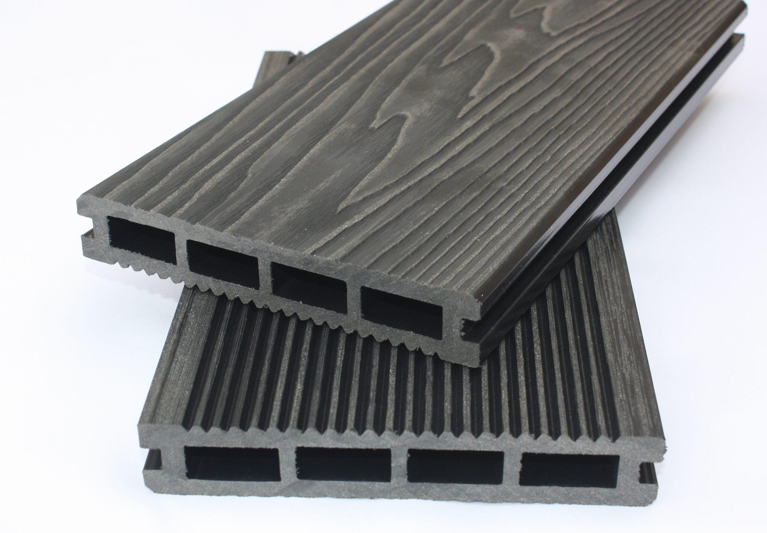 Терасна дошка ДПК Tardex Classic 3D 150х25х2200 мм Антрацит (28751384) - фото 1 Терасна дошка ДПК Tardex Classic 3D 150х25х2200 мм Антрацит (28751384) - фото 1