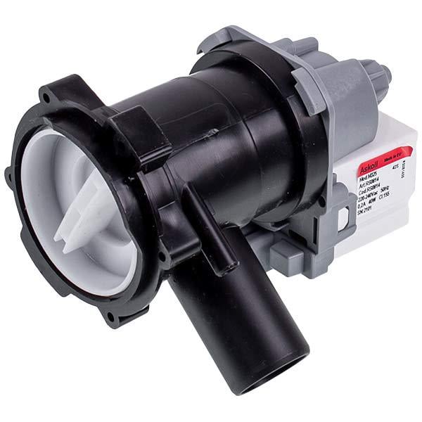 Помпа насос для пральної машини Bosch 00141896 Askoll в зборі 30 Вт М50 контакти спарені спереду на 3 засувки