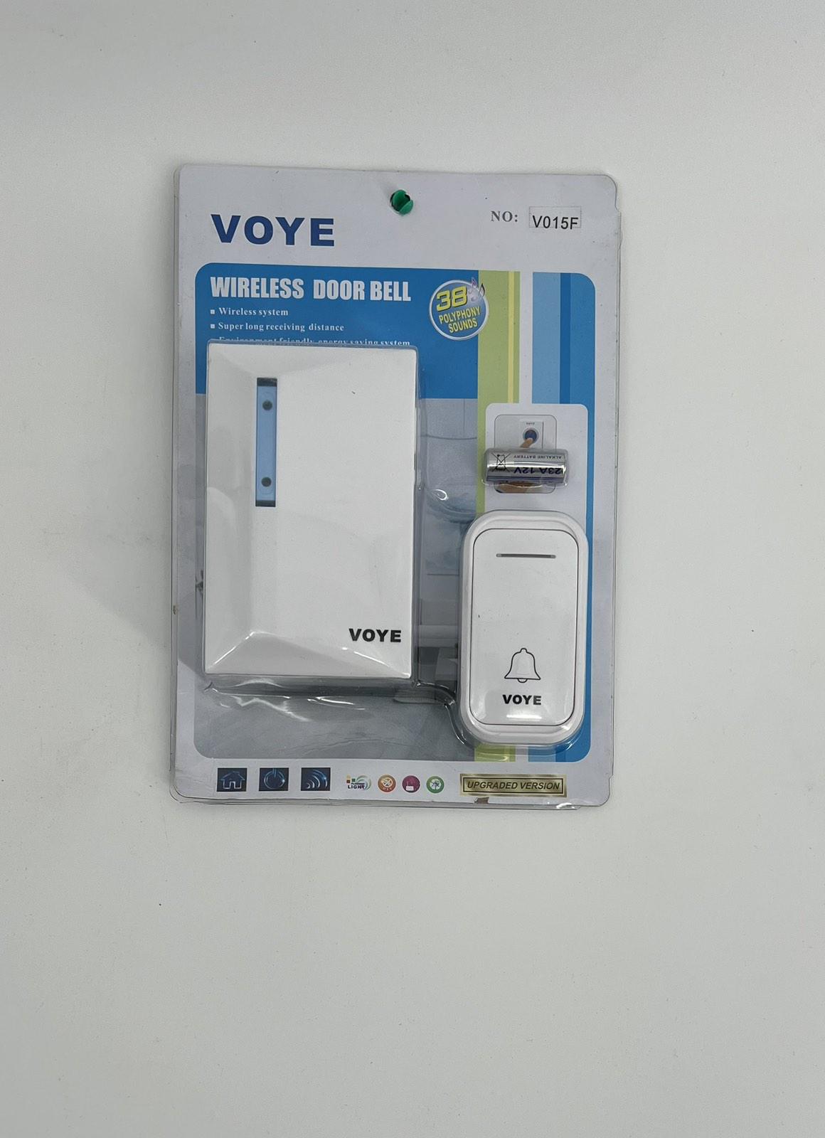 Дзвінок на вхідні двері для будинку Mz Voye Battery батарейка 12 В у комплекті (7949) - фото 4 Дзвінок на вхідні двері для будинку Mz Voye Battery батарейка 12 В у комплекті (7949) - фото 4