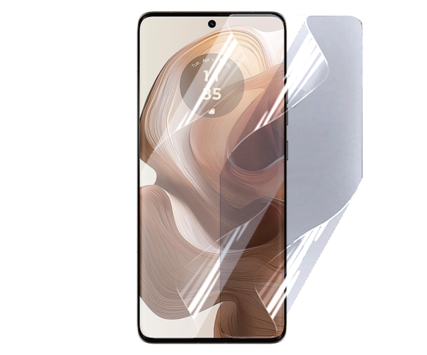 Противоударная гидрогелевая пленка Hydrogel Film для Motorola Edge 50 Ultra, Transparent