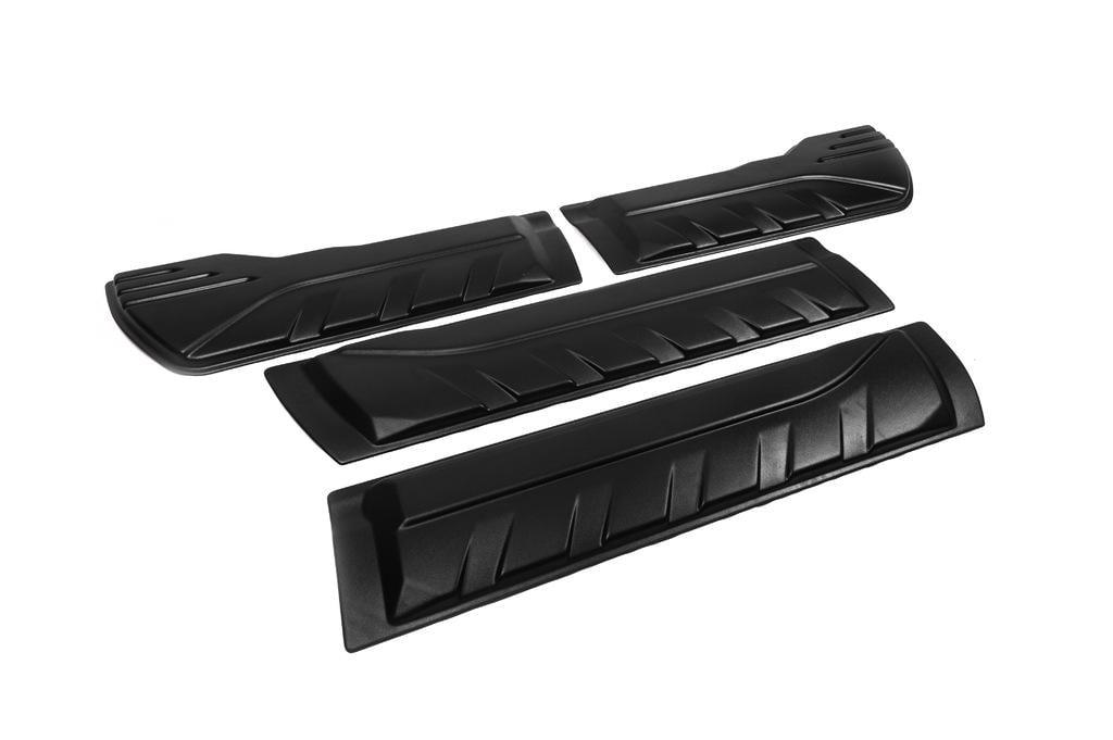 Молдинг на двери для Nissan Navara 2006-2015 гг. ABS 4 шт. (90324)