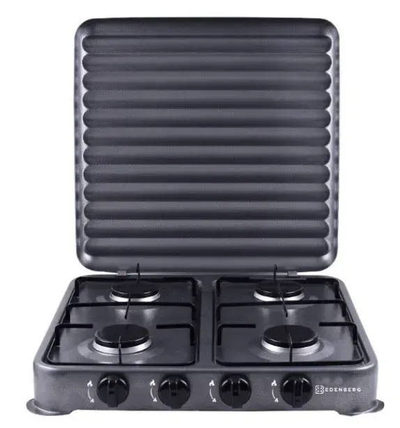 Плита газова Edenberg настільна на 4 конфорки (EB-62304)