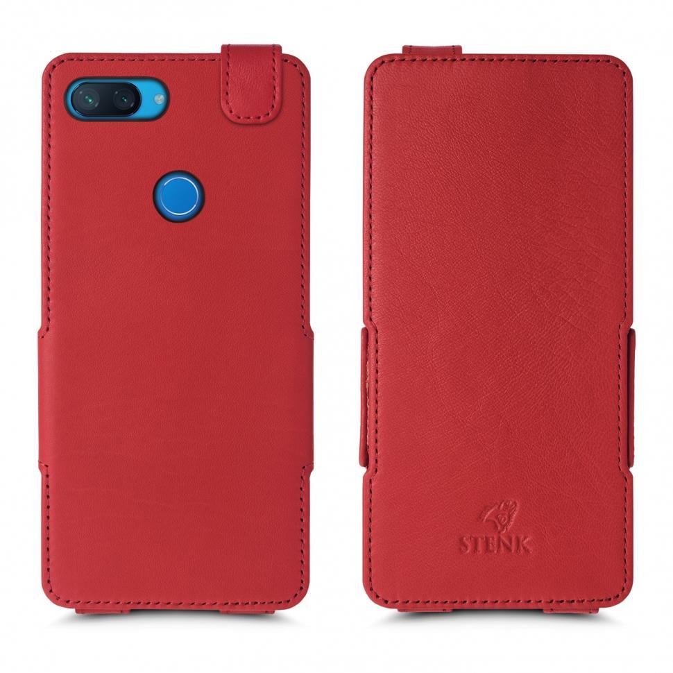 Чохол фліп Stenk Prime для Xiaomi Mi 8 Lite Червоний (62145) Чохол фліп Stenk Prime для Xiaomi Mi 8 Lite Червоний (62145)