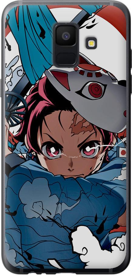Чехол на Samsung Galaxy A6 2018 Танджиро Камадо (5574t-1480-42517)