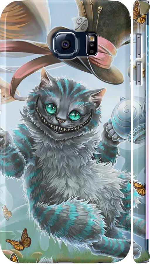 Чехол на Samsung Galaxy S6 Edge G925F Чеширский кот 2 (3993m-83-42517)