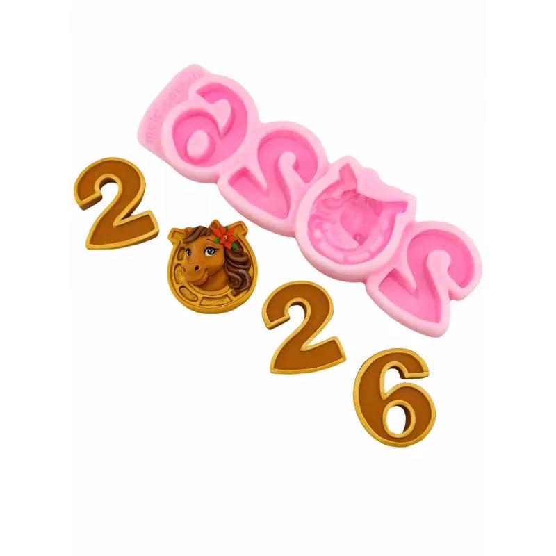 Молд силиконовый Orehova 2026 конфеты (12524)