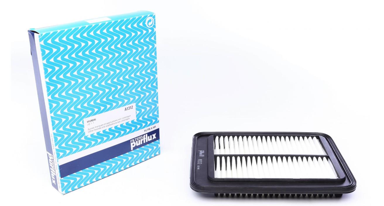 Фильтр воздушный PURFLUX для Hyundai I10 1,1 08-13- (A1312)