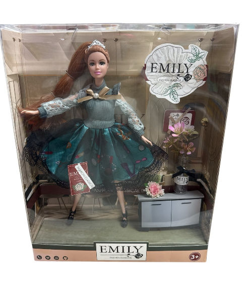 Кукла для девочек Emily QJ100B с аксессуарами детская
