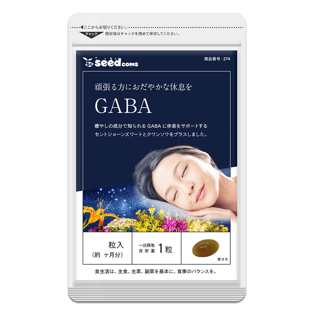 Препарат на основе натуральных компонентов Gaba SeedComs 90 дней 90 таб. (2080307829)