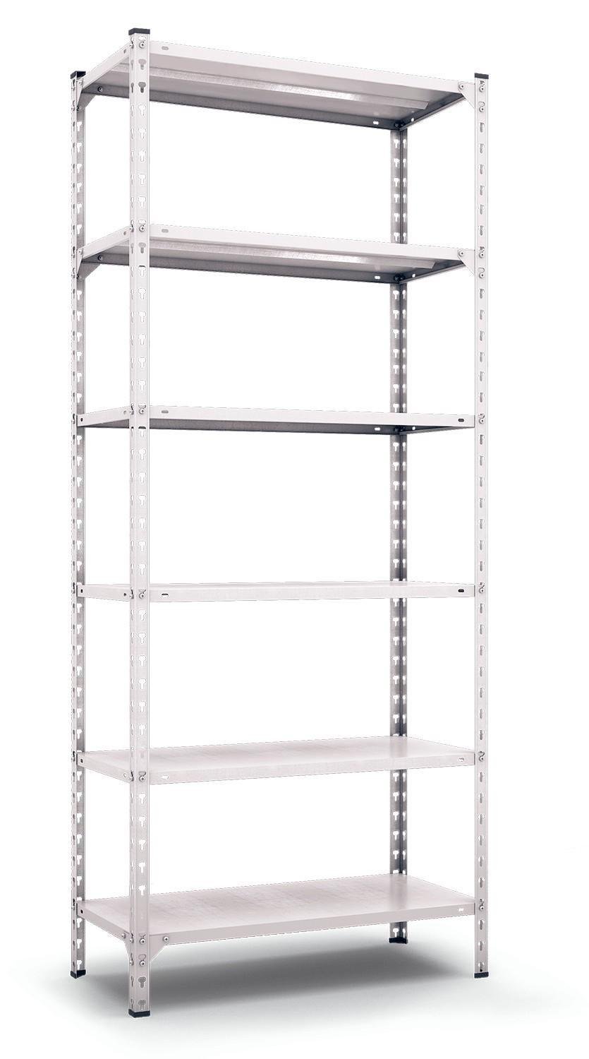 Стеллаж металлический Меткас Комби 3120x1000x400 мм 150 кг/полку (КБ-28)