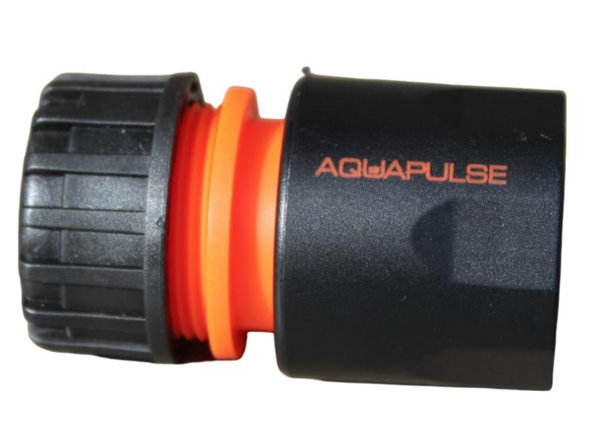 Конектор Aquapulse 1/2" і 5/8" з функцією стоп для шланга полив (2179718369)