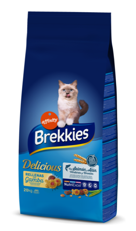 Корм для кошек сухой Brekkies Cat Delice Fish 20 кг