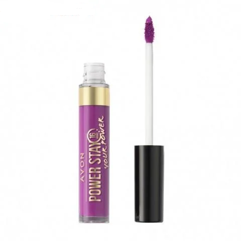 Губная помада жидкая Avon Power Stay Суперстойкость Overdrive Orchid