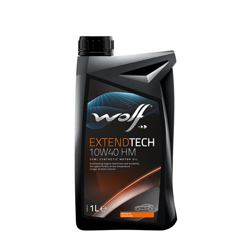 Мастило моторне Wolf Extendtech 10W40 HM 1 л - фото 1