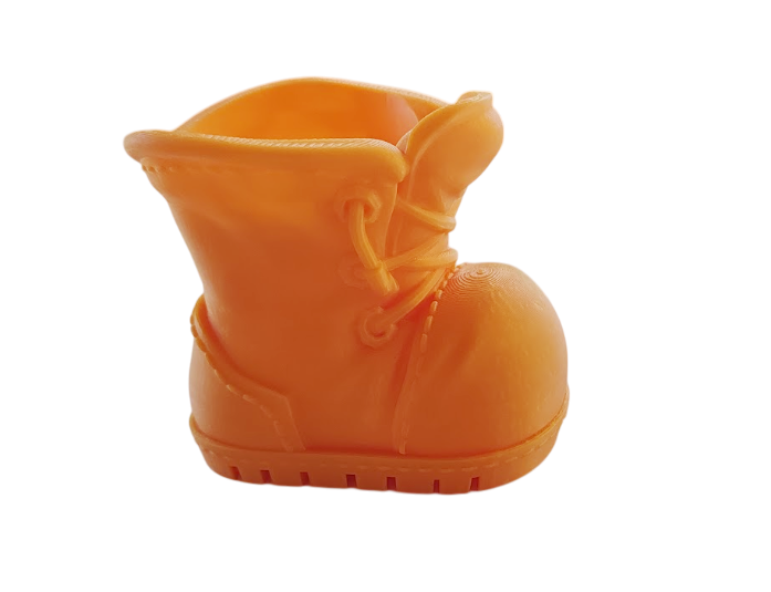 Горщик для квітів Чобіт 10х8х9 см Помаранчевий (807) - фото 3 Горщик для квітів Чобіт 10х8х9 см Помаранчевий (807) - фото 3