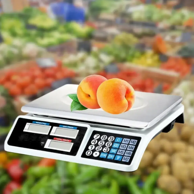 Весы торговые Digital Pricing Scale электронные настольные 35х33 см до 50 кг (10325) - фото 5 Весы торговые Digital Pricing Scale электронные настольные 35х33 см до 50 кг (10325) - фото 5