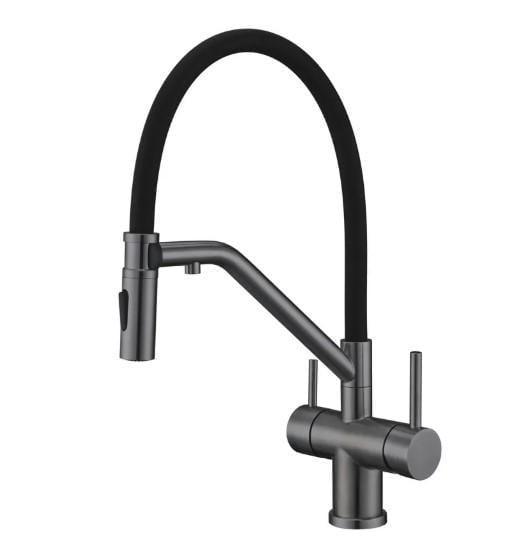 Смеситель для кухни KOER KI-72035-07 с выходом для питьевой воды (KR5816)