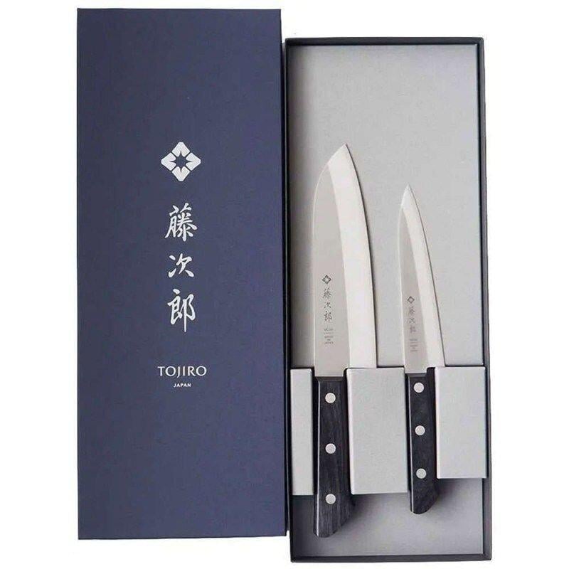 Набор кухонных ножей Tojiro Basic 59-60 HRc VG10 нержавеющая сталь 2 пр. (2580649908)