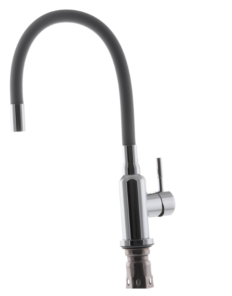 Кран на кухню гибкий высокий Champion SUS-011 нержавеющая сталь SUS304 Хром (b-CH0294) - фото 4 Кран на кухню гибкий высокий Champion SUS-011 нержавеющая сталь SUS304 Хром (b-CH0294) - фото 4