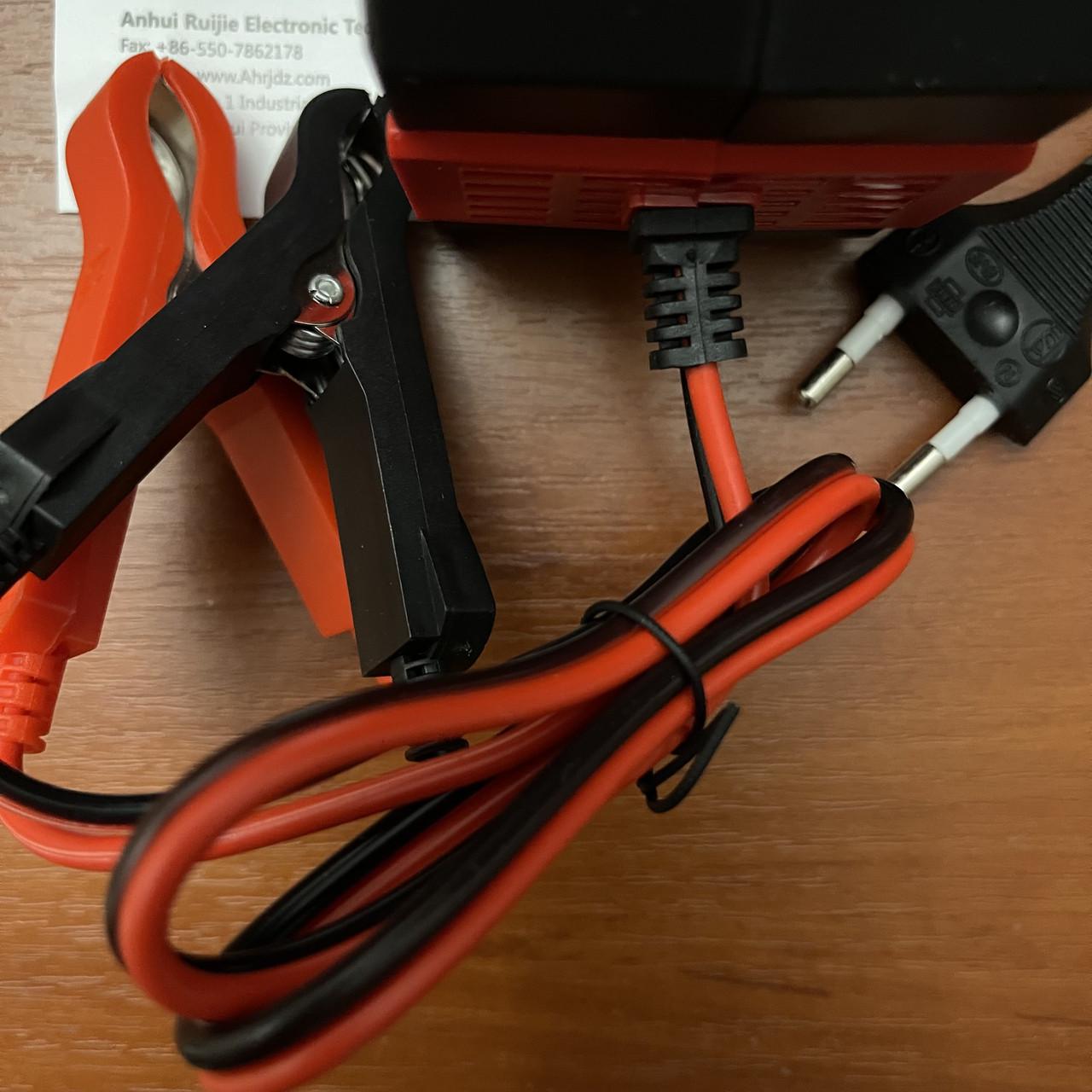 Автомобільний інтелектуальний зарядний пристрій RJ Tianye 12V/6А - фото 6