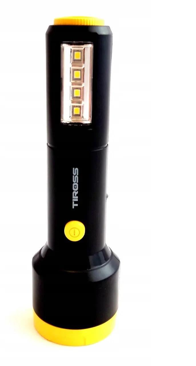 Фонарь ручной Tiross TS-1853 многофункциональный аккумуляторный (2454465548)