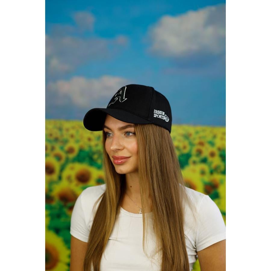 Бейсболка жіноча Braxton 1658 one size Чорний