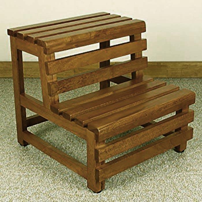 Скамейка-ступенька из дерева Такари Мускат (ССТ-012907)