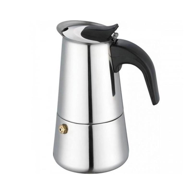 Кавоварка гейзерна A-PLUS 9CUP з нержавіючої сталі 450 мл (2089)