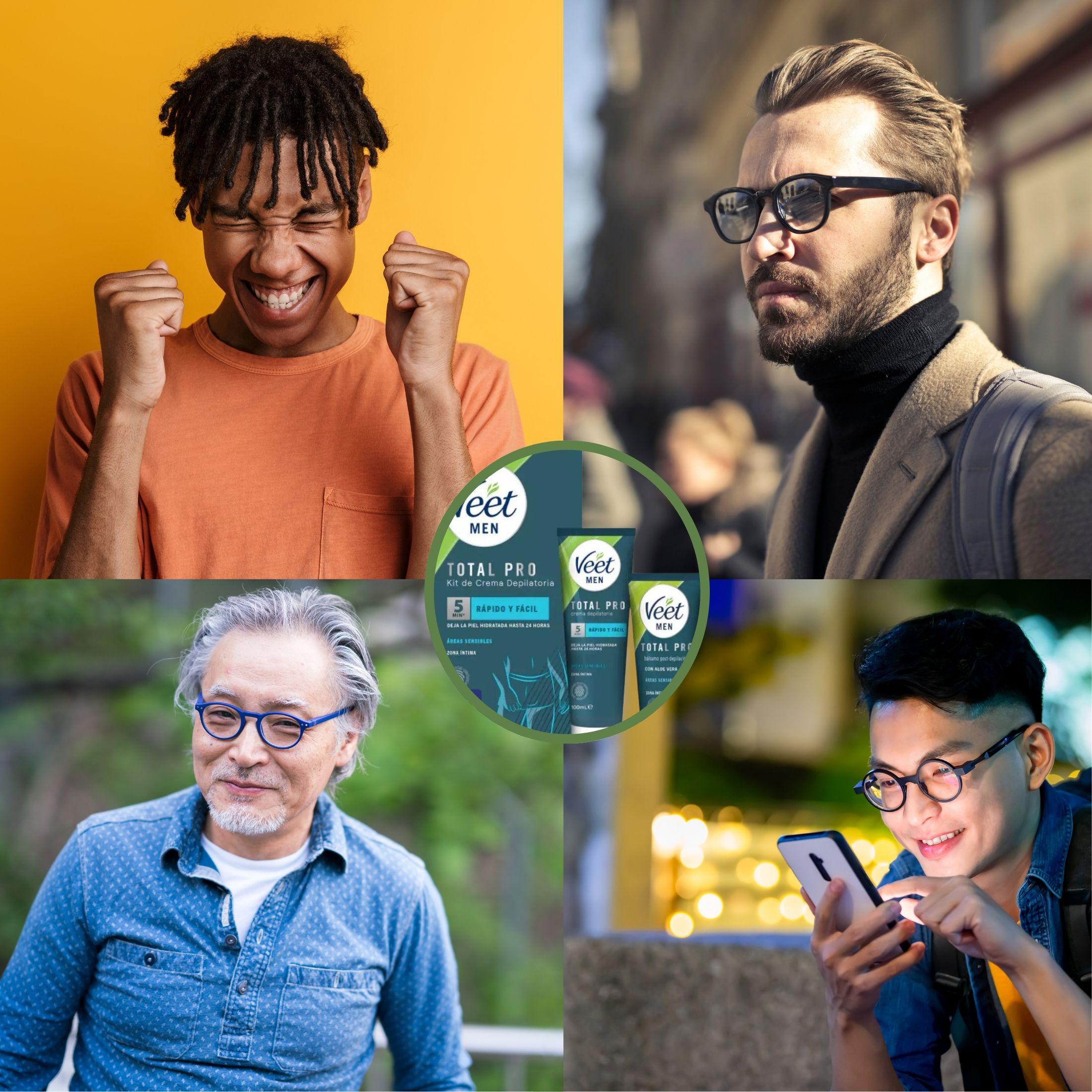 Крем для депиляции Veet men intima kit de depilacion для интимной зоны 100 мл и бальзам после депиляции 50 мл - фото 6 Крем для депиляции Veet men intima kit de depilacion для интимной зоны 100 мл и бальзам после депиляции 50 мл - фото 6