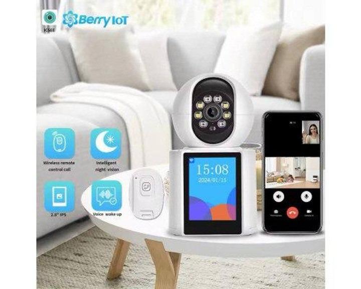 Камера відеоняня ICSEE настільна 3 МП з Wi-Fi підключенням Білий (V1-20C) - фото 6 Камера відеоняня ICSEE настільна 3 МП з Wi-Fi підключенням Білий (V1-20C) - фото 6