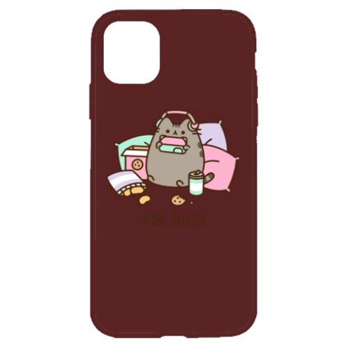 Чехол для iPhone 11 Pusheen I'm Busy