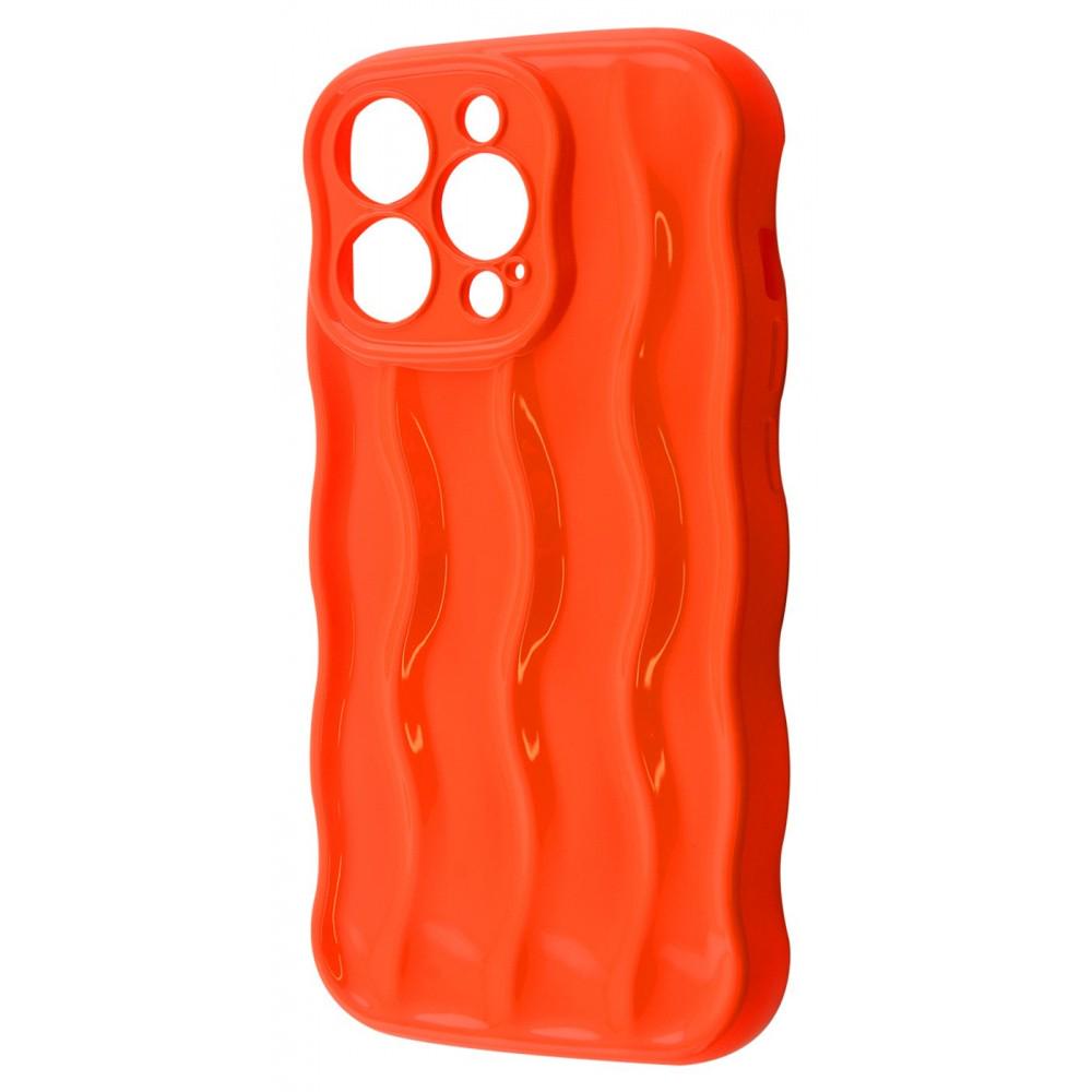 ᐉ Чехол WAVE Lines Case iPhone 13 Pro Max orange • Купить в Киеве