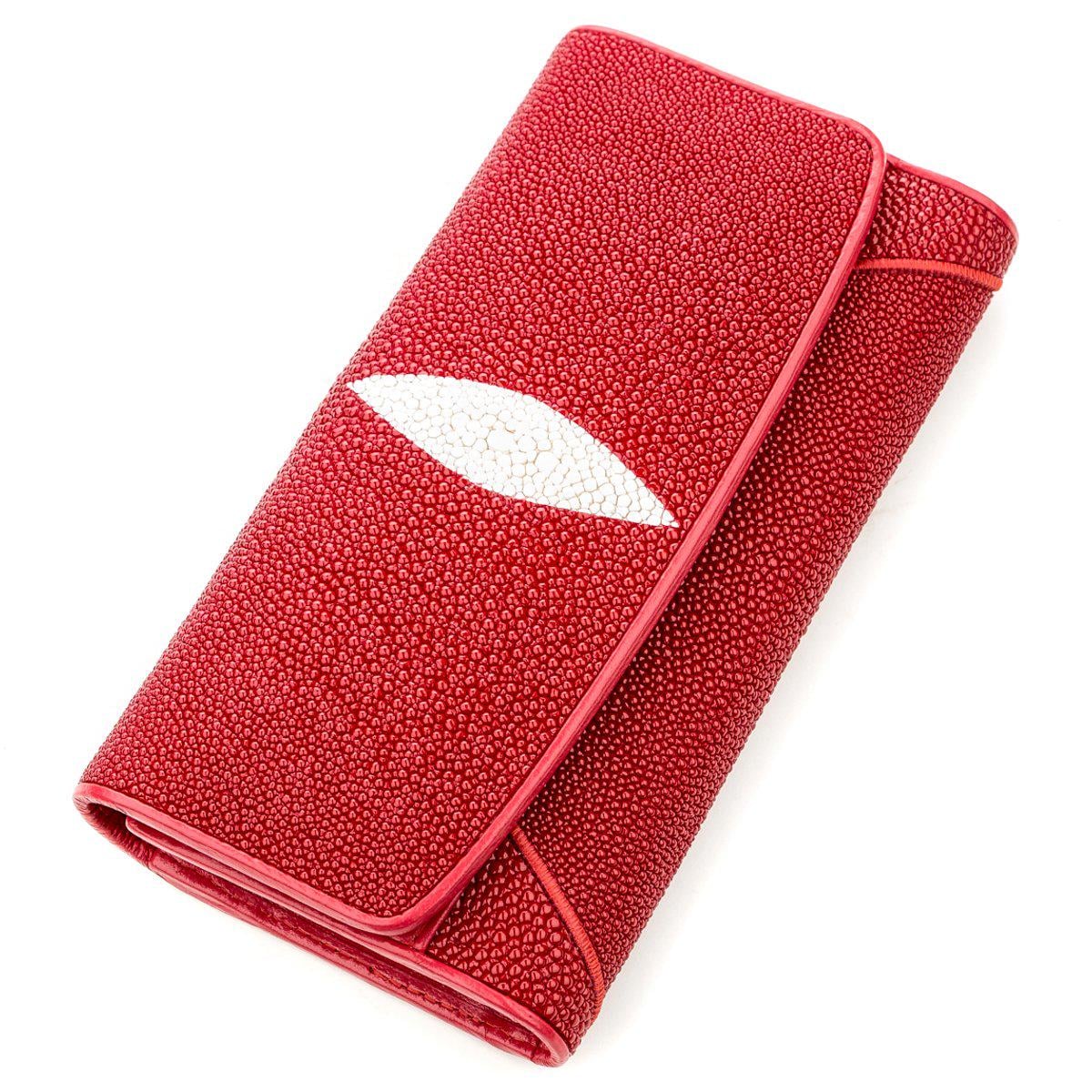 Кошелек женский Stingray leather 18519 кожа Красный