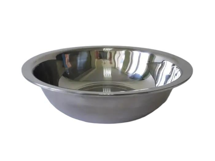 Миска кухонная глубокая из нержавеющей стали 5 л 35x10,5 см (16219)