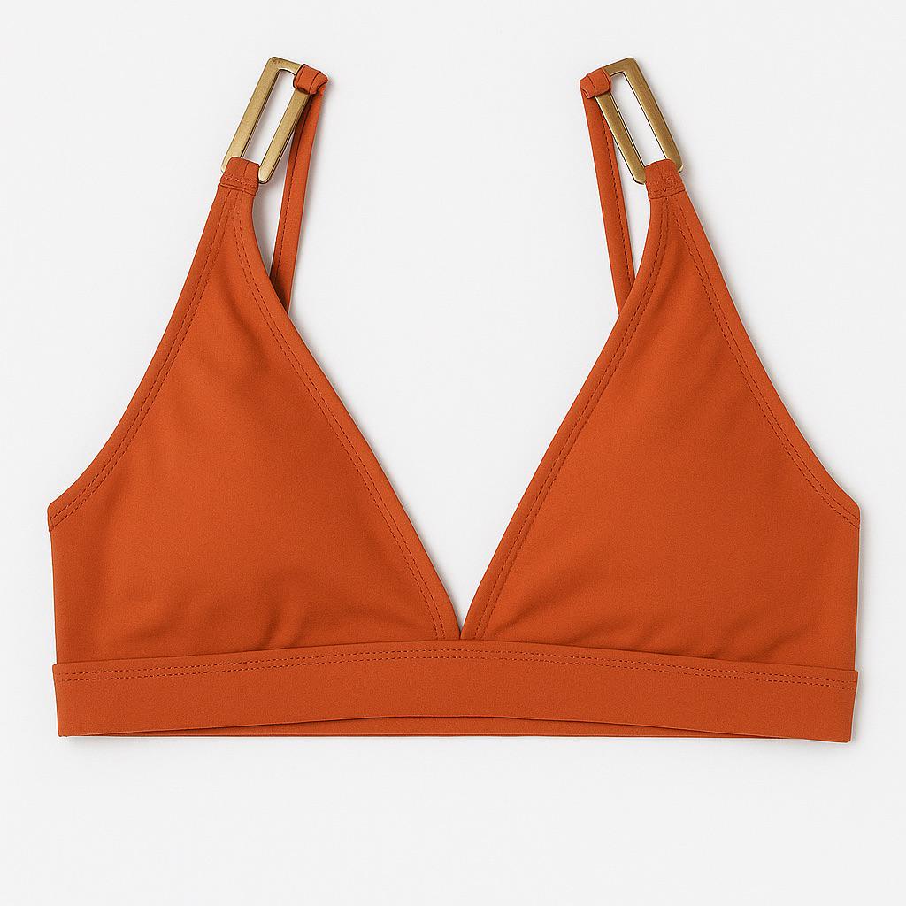 Купальный топ Nasty gal BGG02678 р. 36 Коричневый Купальный топ Nasty gal BGG02678 р. 36 Коричневый
