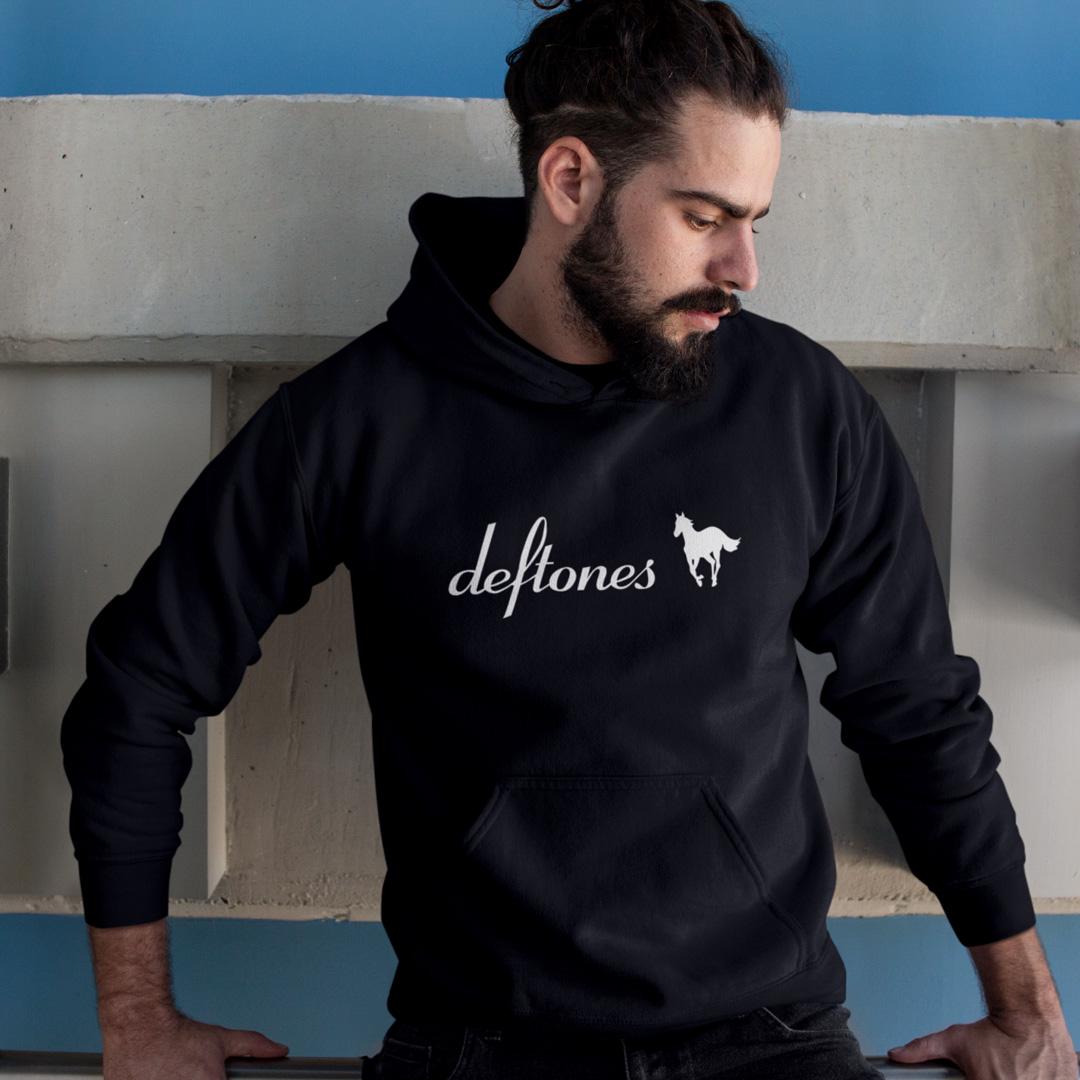 Худи флисовый унисекс Deftones White Pony XS Черный (0000012744)