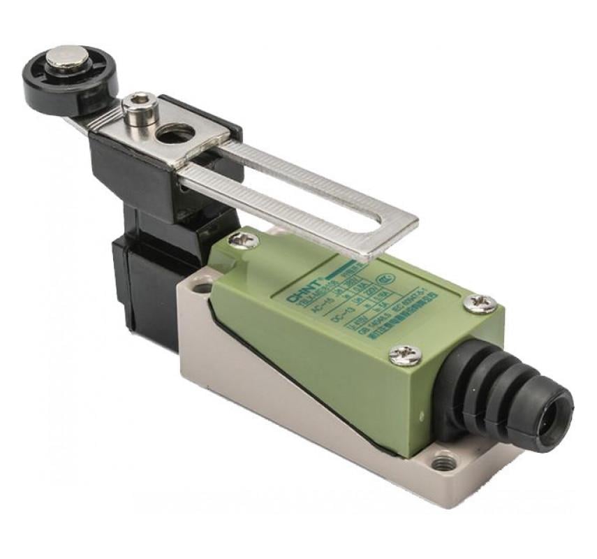 Вимикач кінцевий CHINT YBLX-ME/8108 1NO+1NC з регульованою роликовою поворотною штангою 5A 220 V (443022)