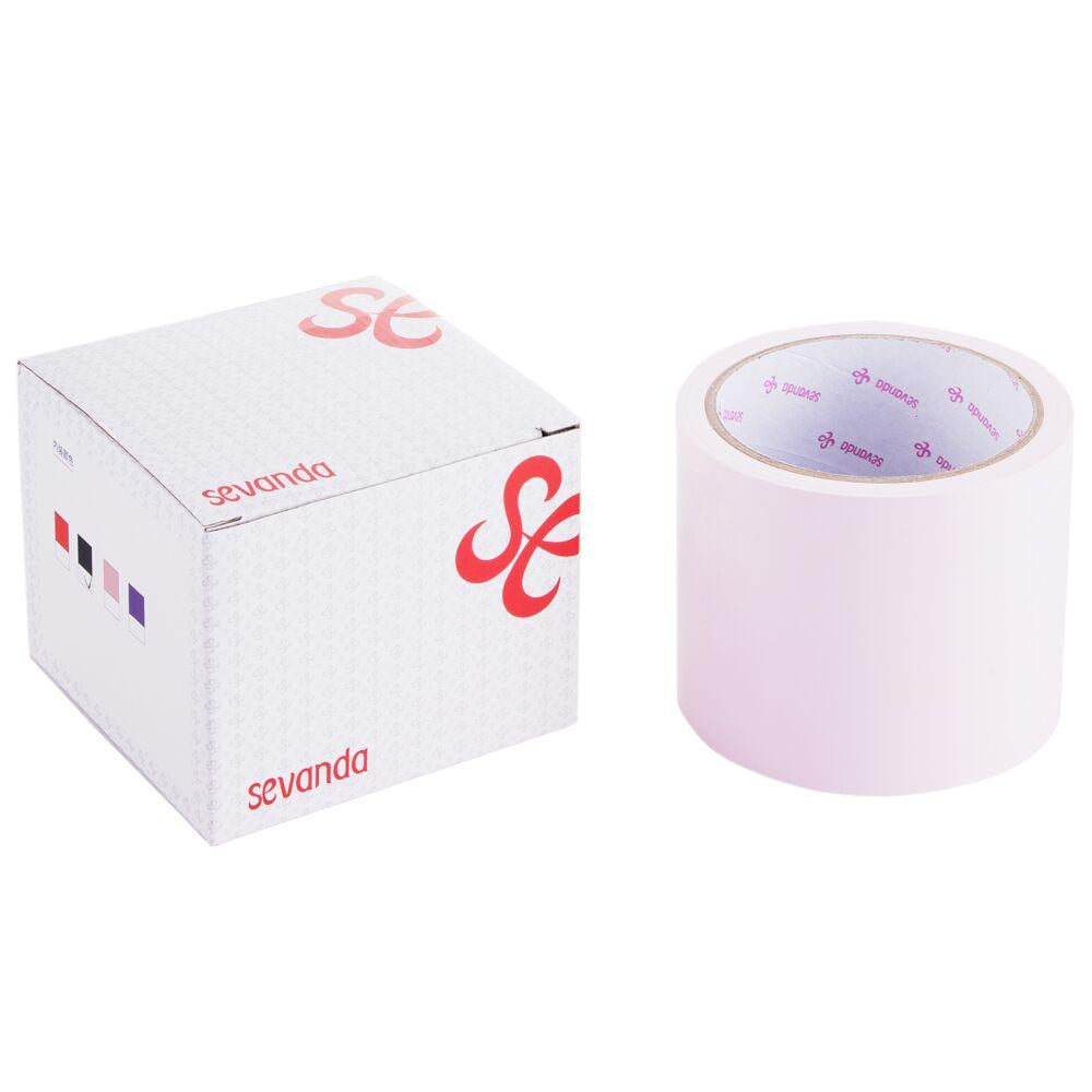 Скотч для бондажа LOCKINK SEVANDA Electrostatic Tape 16 м Бледно-Розовый
