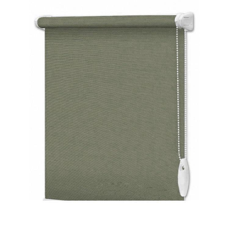 Рулонная штора термо blackout Wenster Argentum 510 132,5х160 см открытого типа Коричневый (42719975)