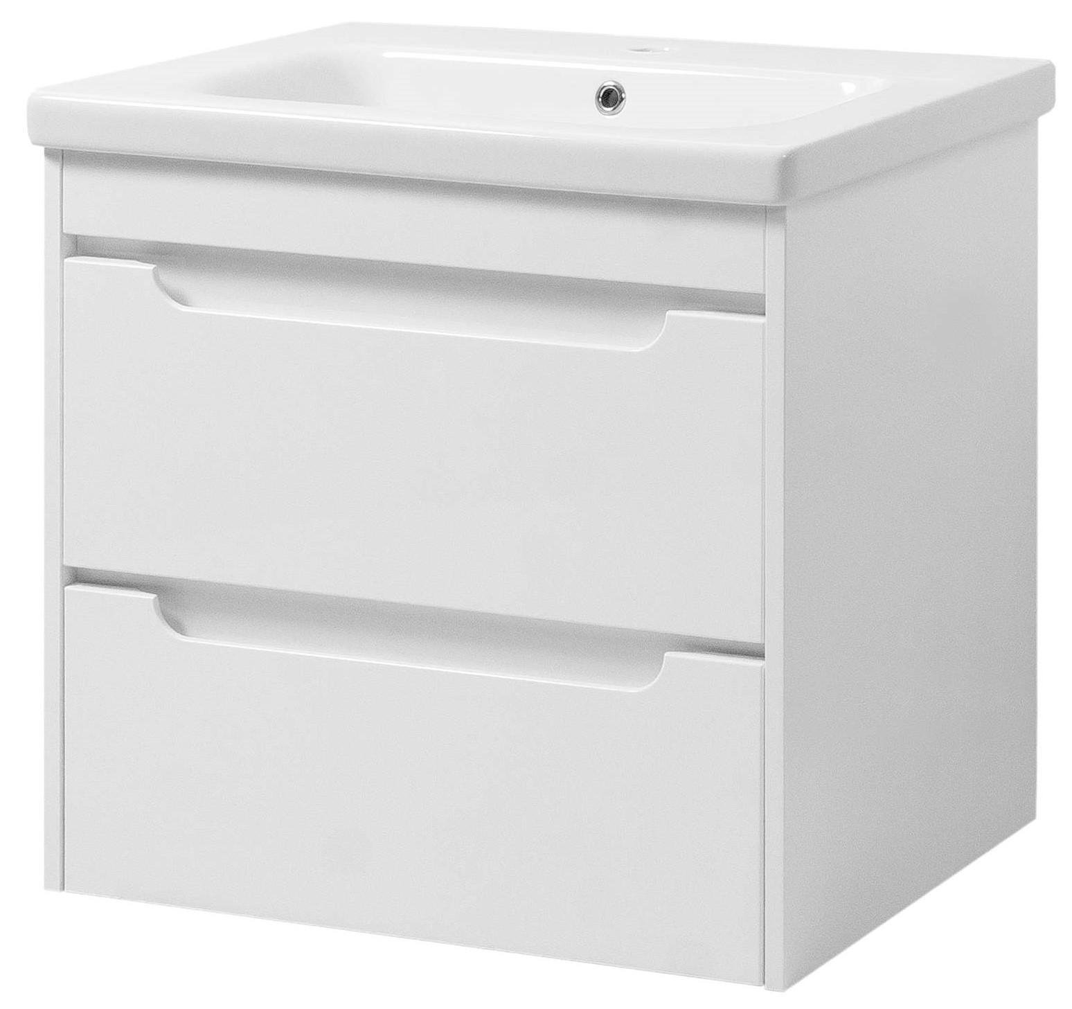 Тумба ЮВВИС Valencia ТП-2 Д 65 см с умывальником Bolero White (14770164)