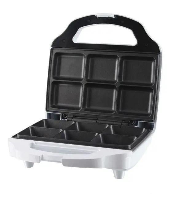Аппарат для брауни и бисквита Topmatic Emerio BM-106948.1 700 Вт на 6 порций с антипригарным покрытием White (2590574002)