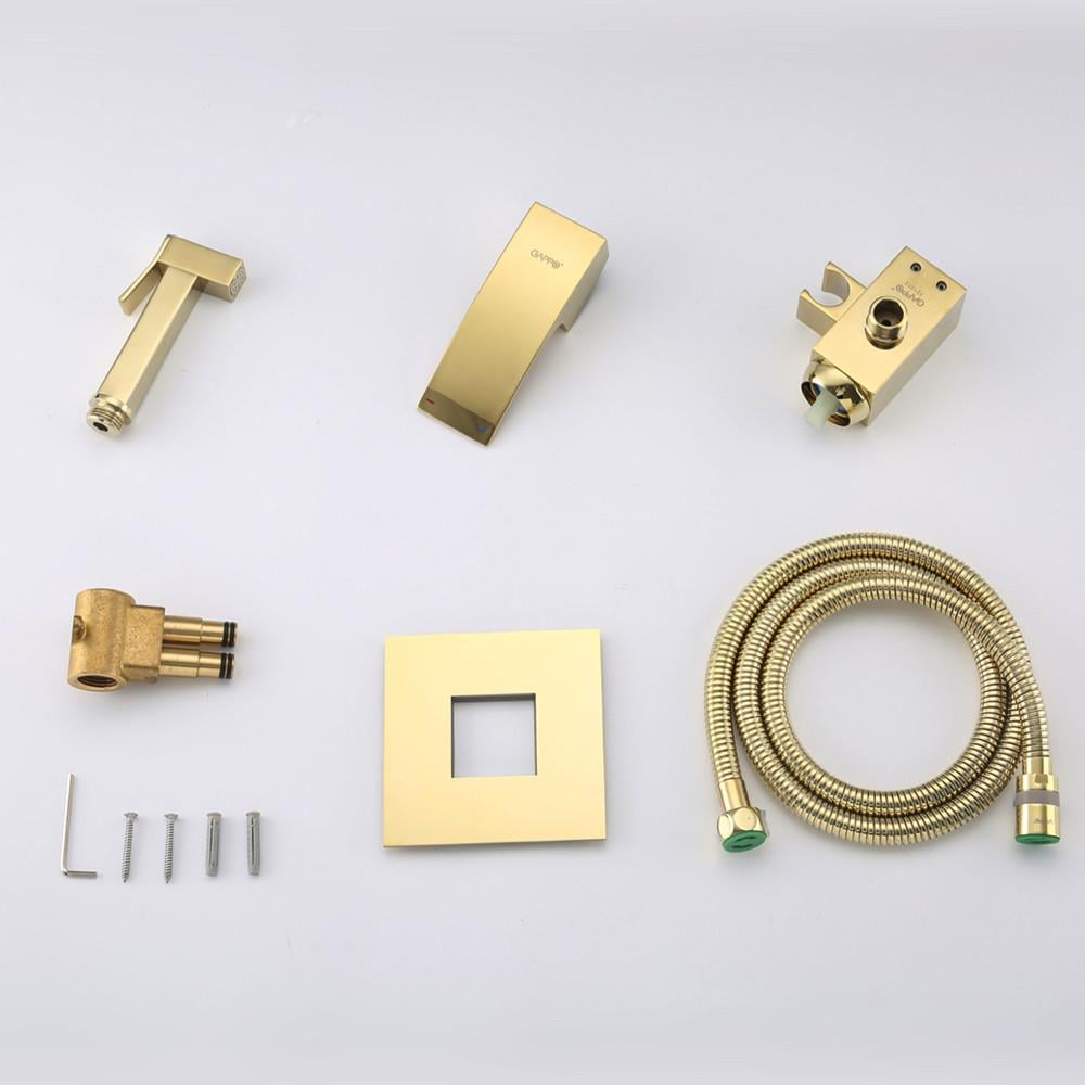 Душ гигиенический GAPPO G7207-3 Золото - фото 5 Душ гигиенический GAPPO G7207-3 Золото - фото 5