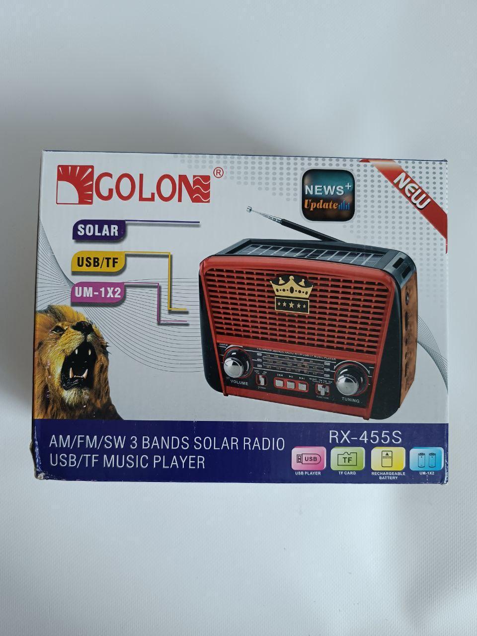 Радиоприемник Golon RX-455S (1797013870) - фото 10 Радиоприемник Golon RX-455S (1797013870) - фото 10